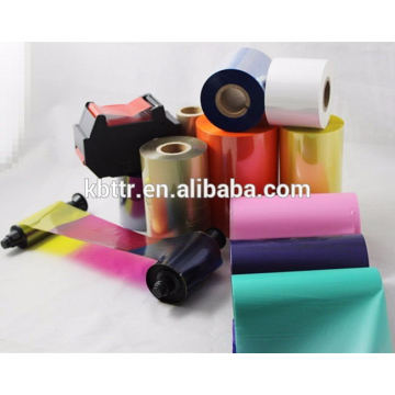 Free sample multicolor black thermal transfer ribbon